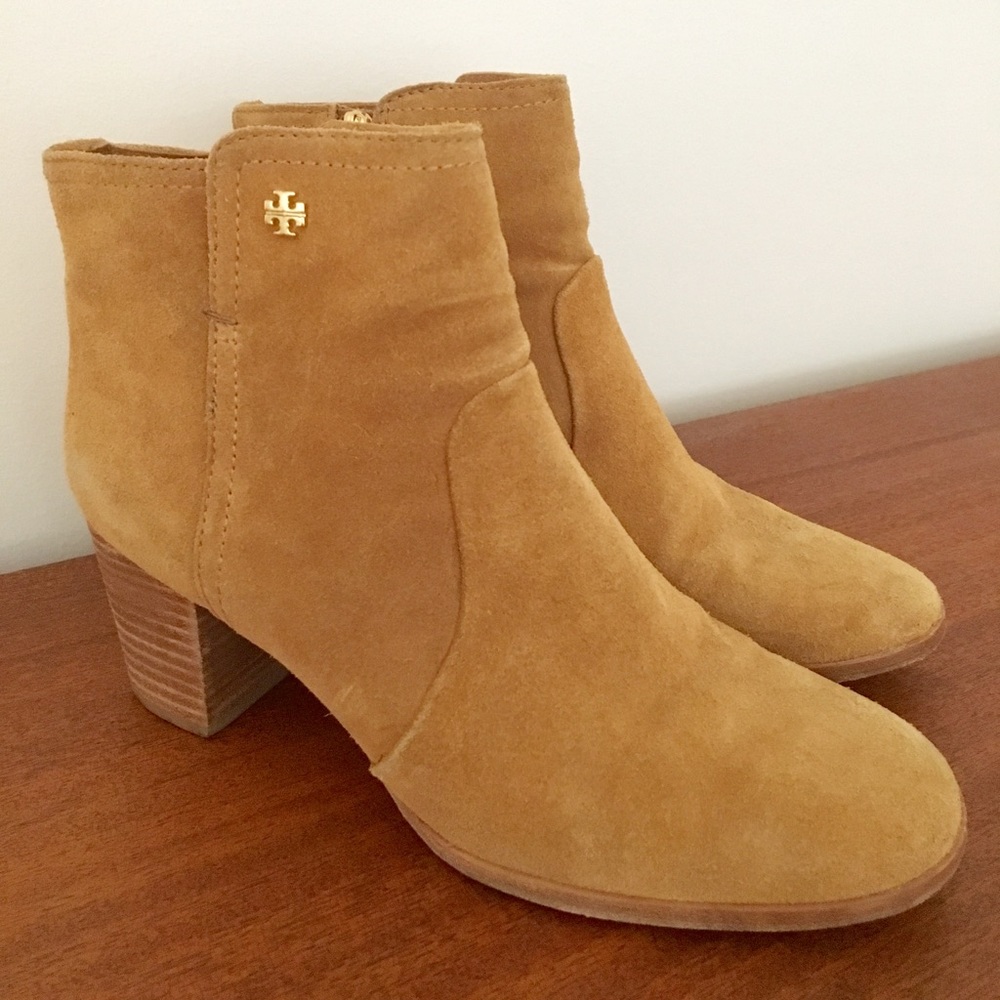 Tory Burch Suede Booties